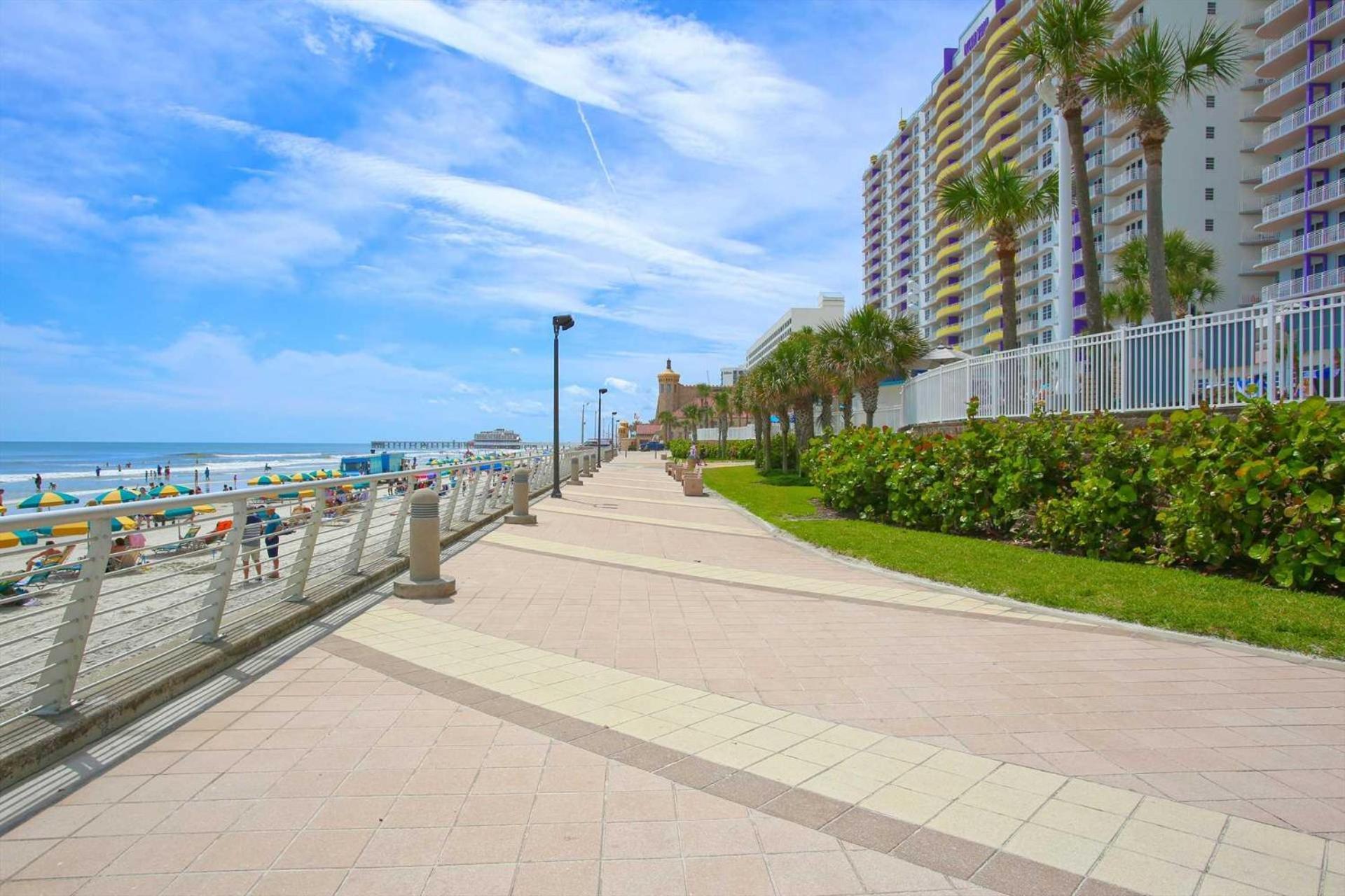 Luxury 10Th Floor 2 Bedroom Condo Direct Oceanfront Wyndham Ocean Walk Resort Daytona Beach | 1027 Buitenkant foto