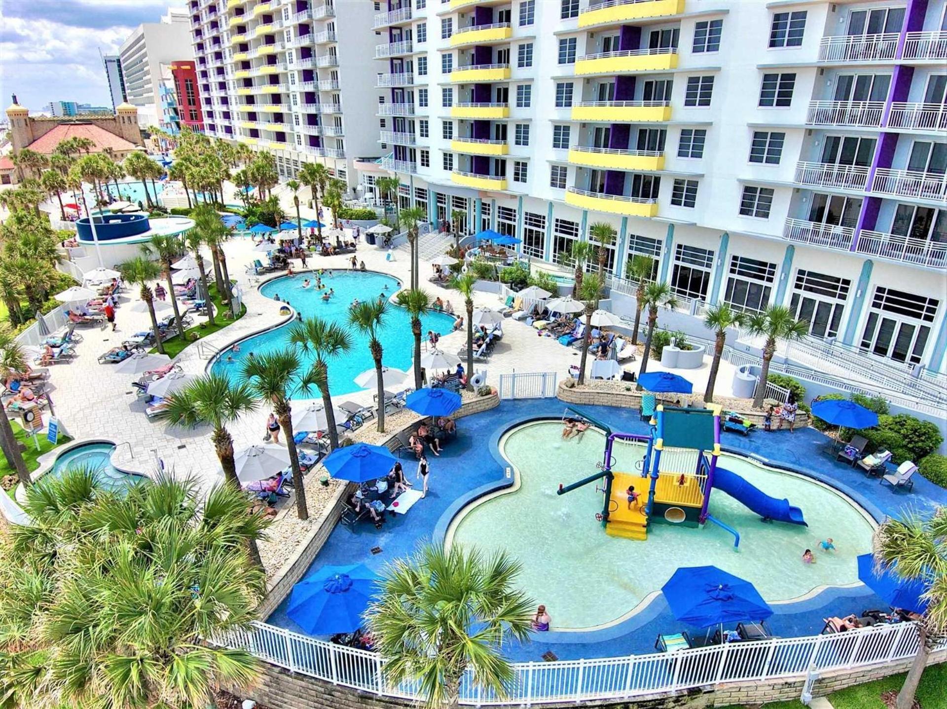 Luxury 10Th Floor 2 Bedroom Condo Direct Oceanfront Wyndham Ocean Walk Resort Daytona Beach | 1027 Buitenkant foto